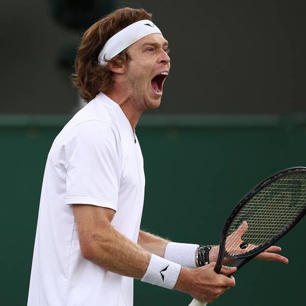 Zeigte sich unzufrieden mit seinem Spiel: Andrey Rublev verlor gegen Francisco Comesana aus Argentinien in vier Sätzen.
