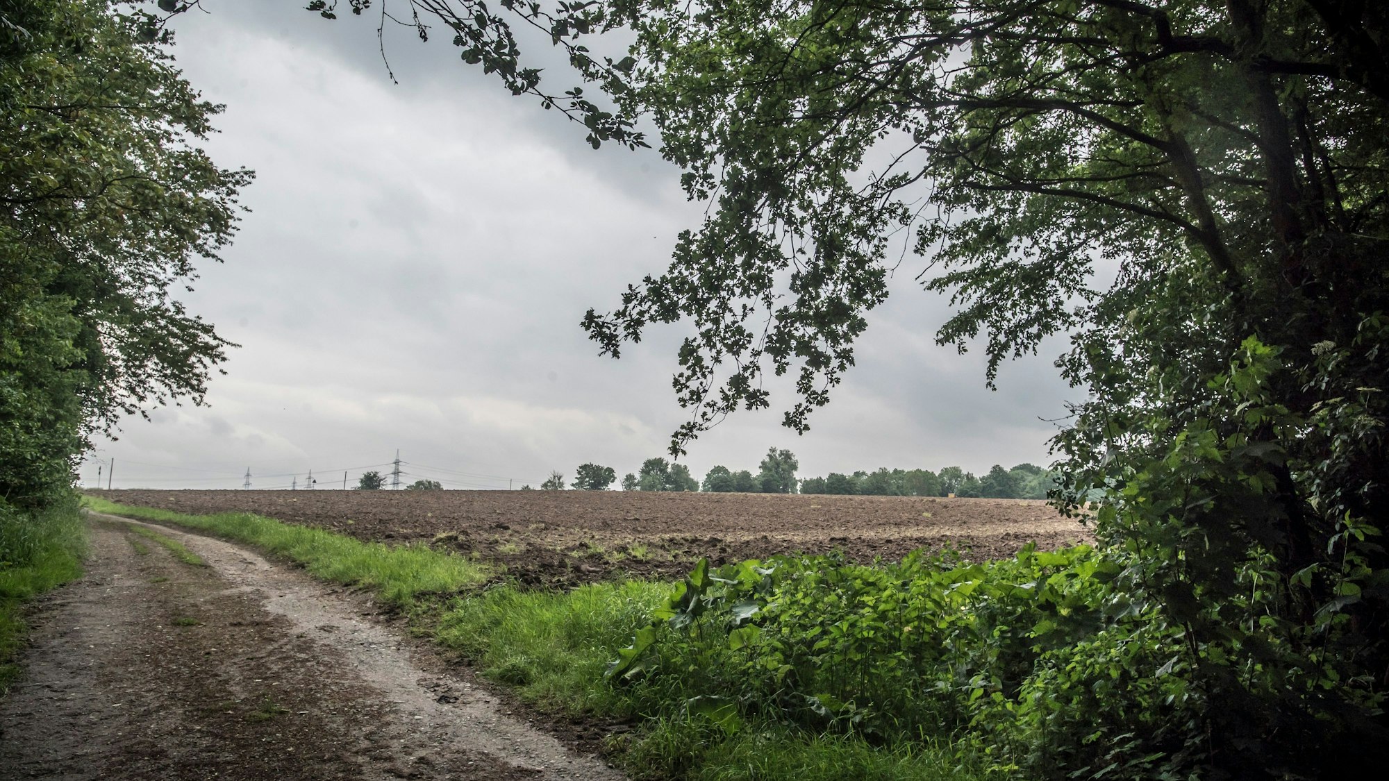 Die Felder gegenüber Auf den Heunen betrachtet die bauverwaltung als geeigneten Standort für eine neue Feuer- und Rettungswache. Foto: Ralf Krieger