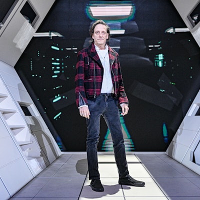 Regisseur Kay Voges am Berliner Ensemble für die Uraufführung von RCE#RemoteCodeExecution nach dem jüngsten Roman von Sibylle Berg , fotografiert am 22.04.2024 in Berlin.