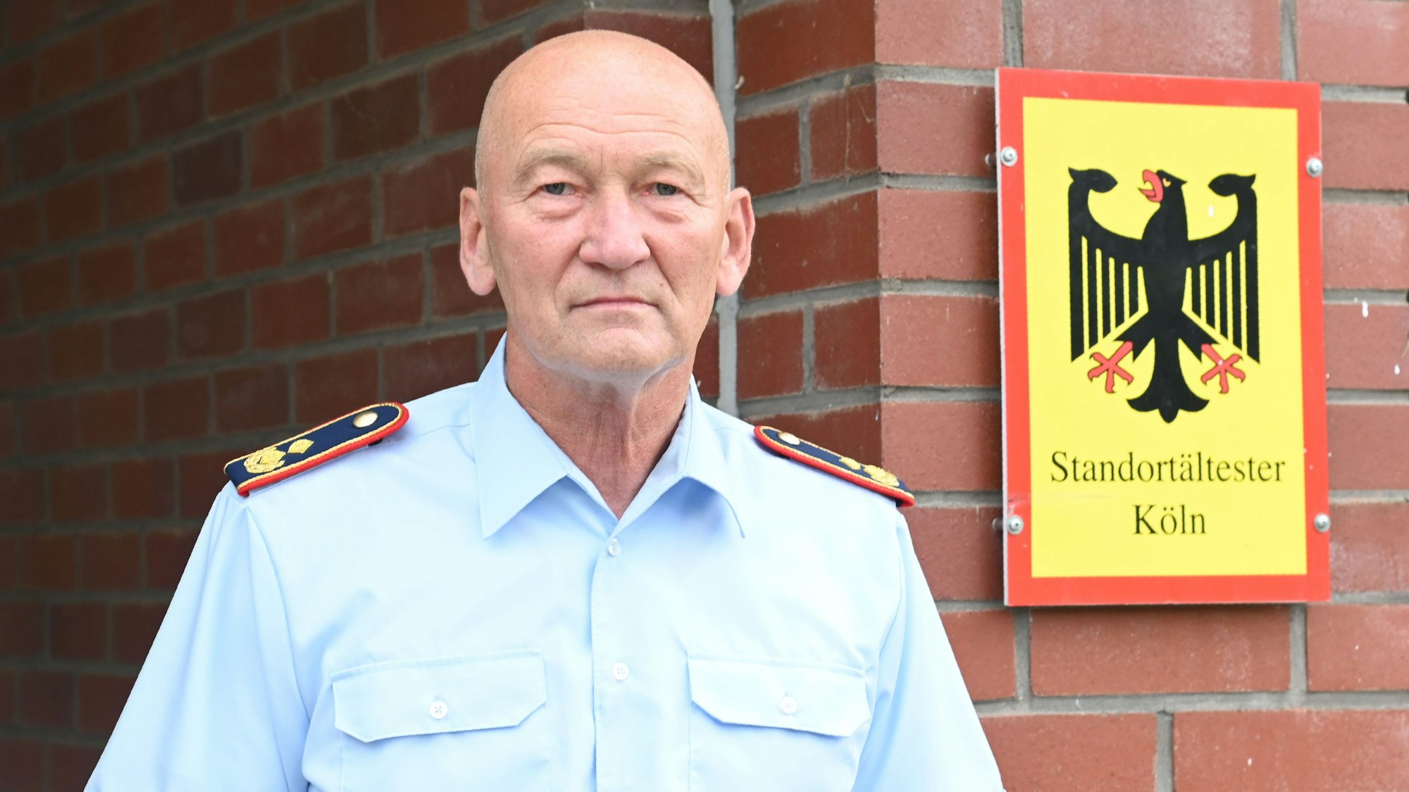 04.07.2024 Köln. Interview mit Generalmajor Richard Frevel, Standortältester der Bundeswehr in Köln, über die Zeitenwende in Kölner Kasernen, junge Rekruten und eine mögliche neue Wehrpflicht. Foto: Alexander Schwaiger