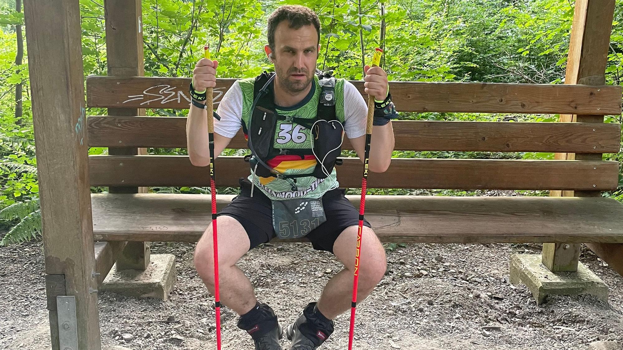 Bei Kilometer 131 ging es für Stocksiefen auf den Monte Troodelöh, der mit 118 Meter höchsten Erhebung in Köln.