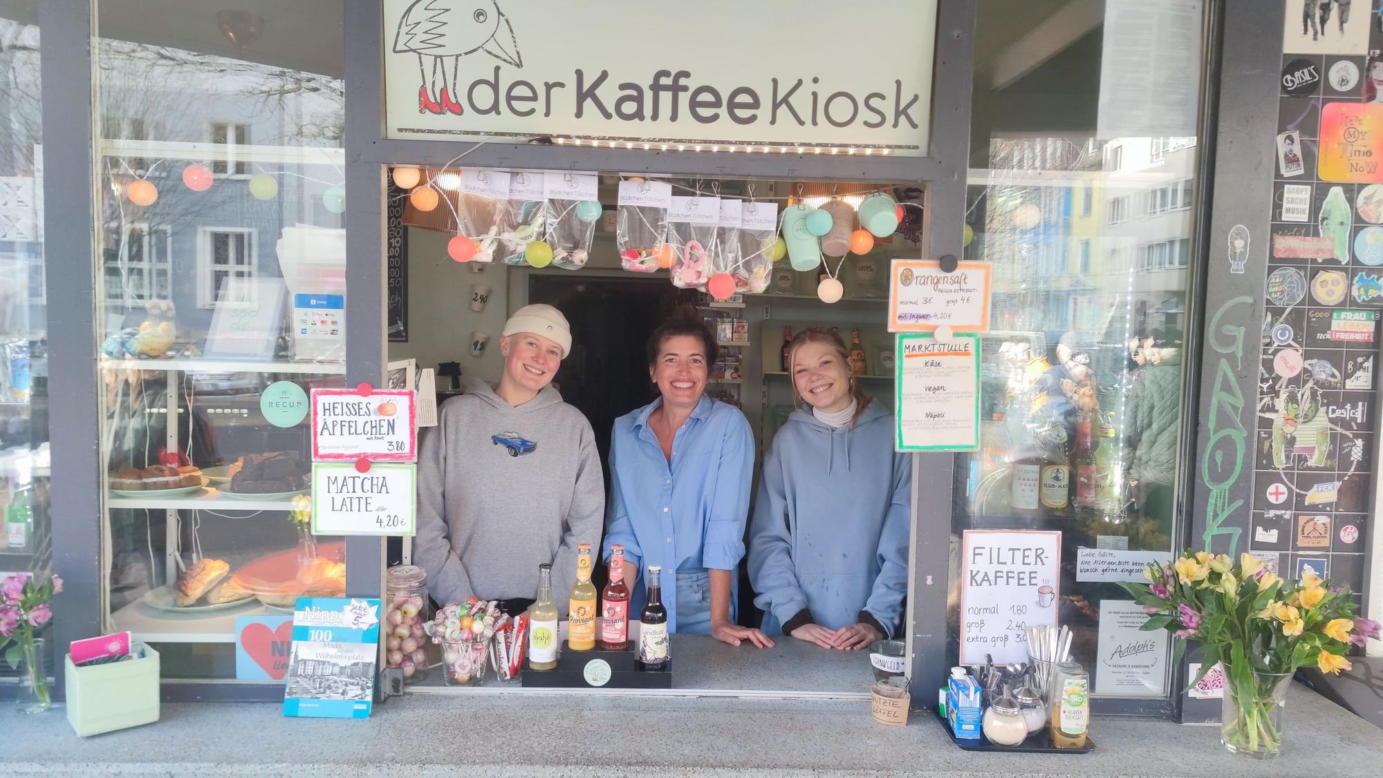 Das Team des Kaffee-Kiosk Nippes.