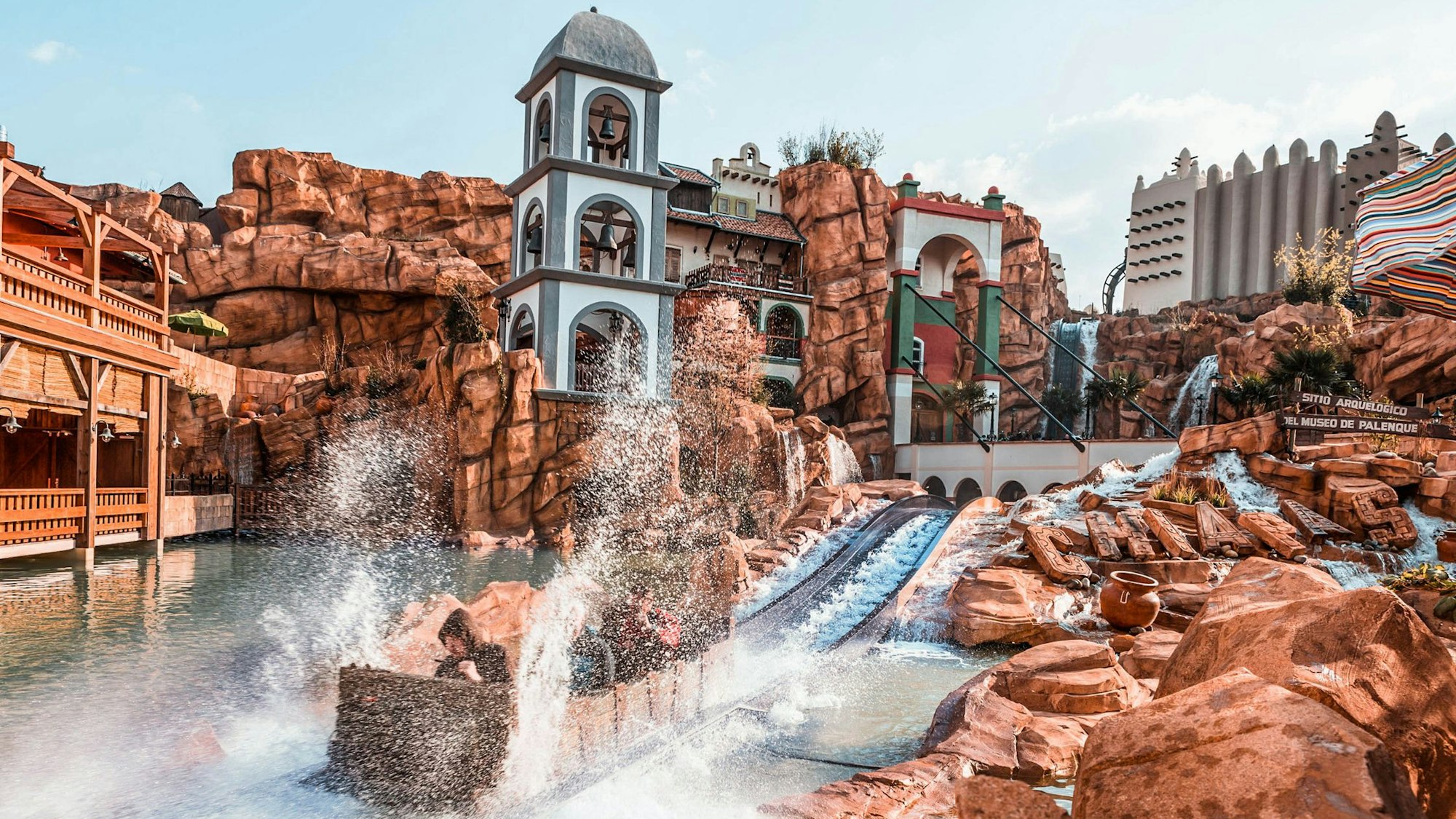 Wasserbahn „Chiapas“ im Phantasialand