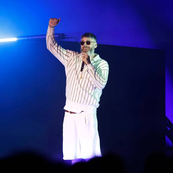 Sido rappt beim Summerjam als Headliner in Köln.