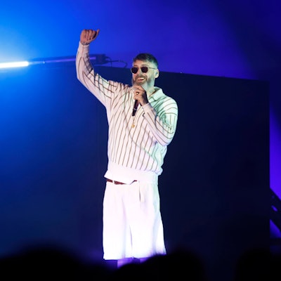 Sido rappt beim Summerjam als Headliner in Köln.