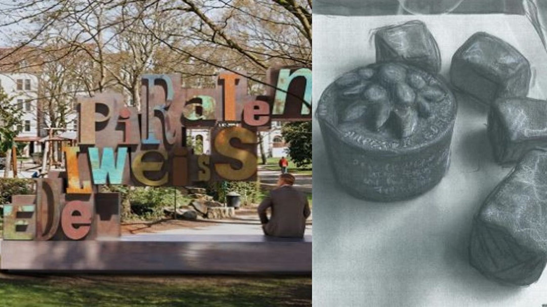 Vier Entwürfe stehen in der Endauswahl für das Edelweißpiraten-Denkmal in Nippes.