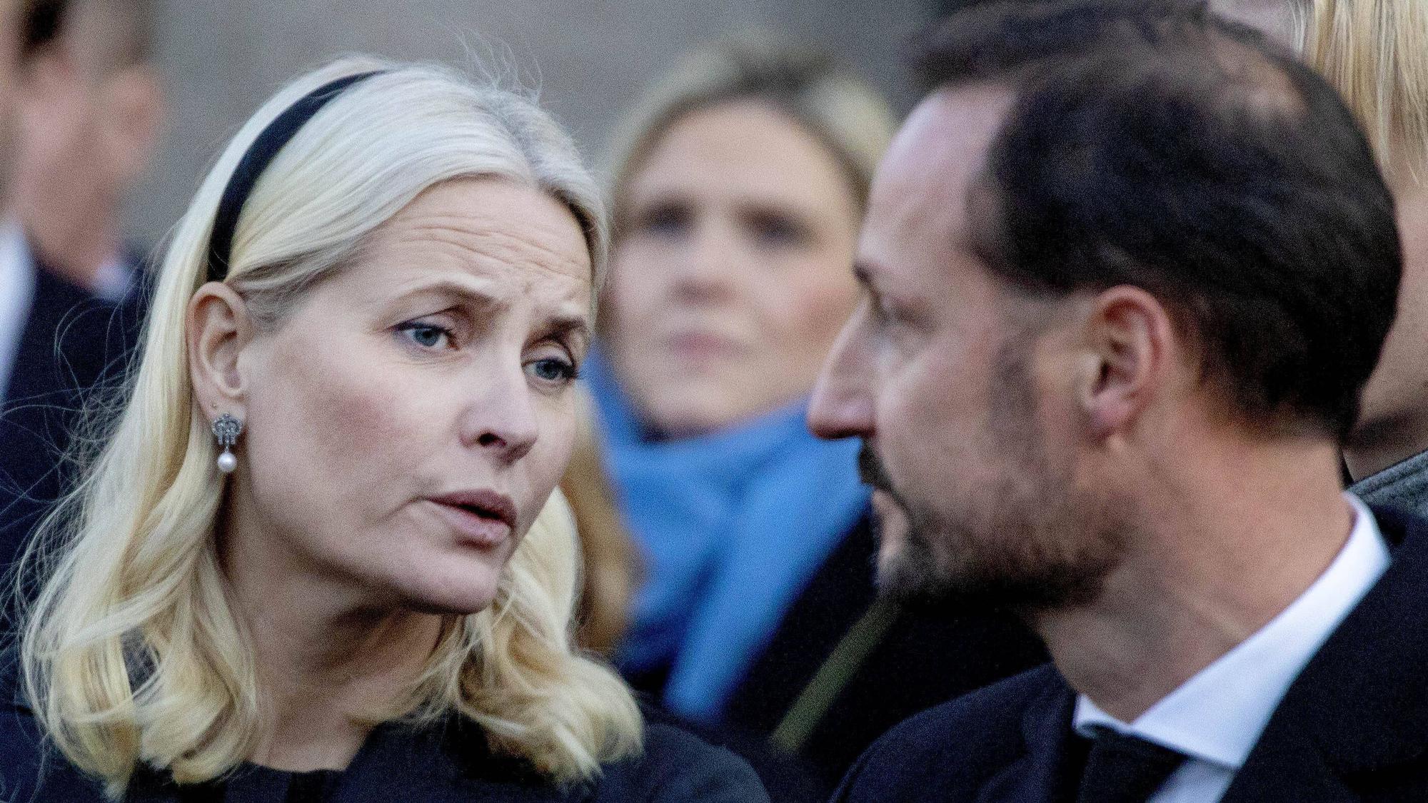 Kronprinzessin Mette-Marit mit ihrem Ehemann Kronprinz Haakon.