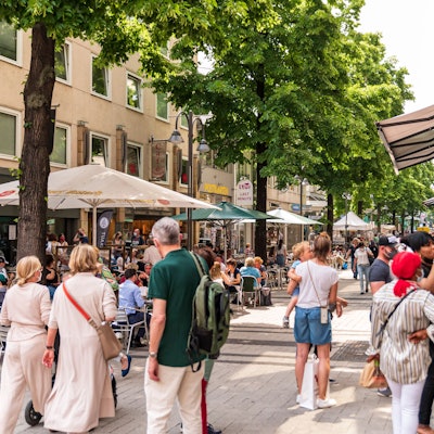 Blick in die Breite Straße