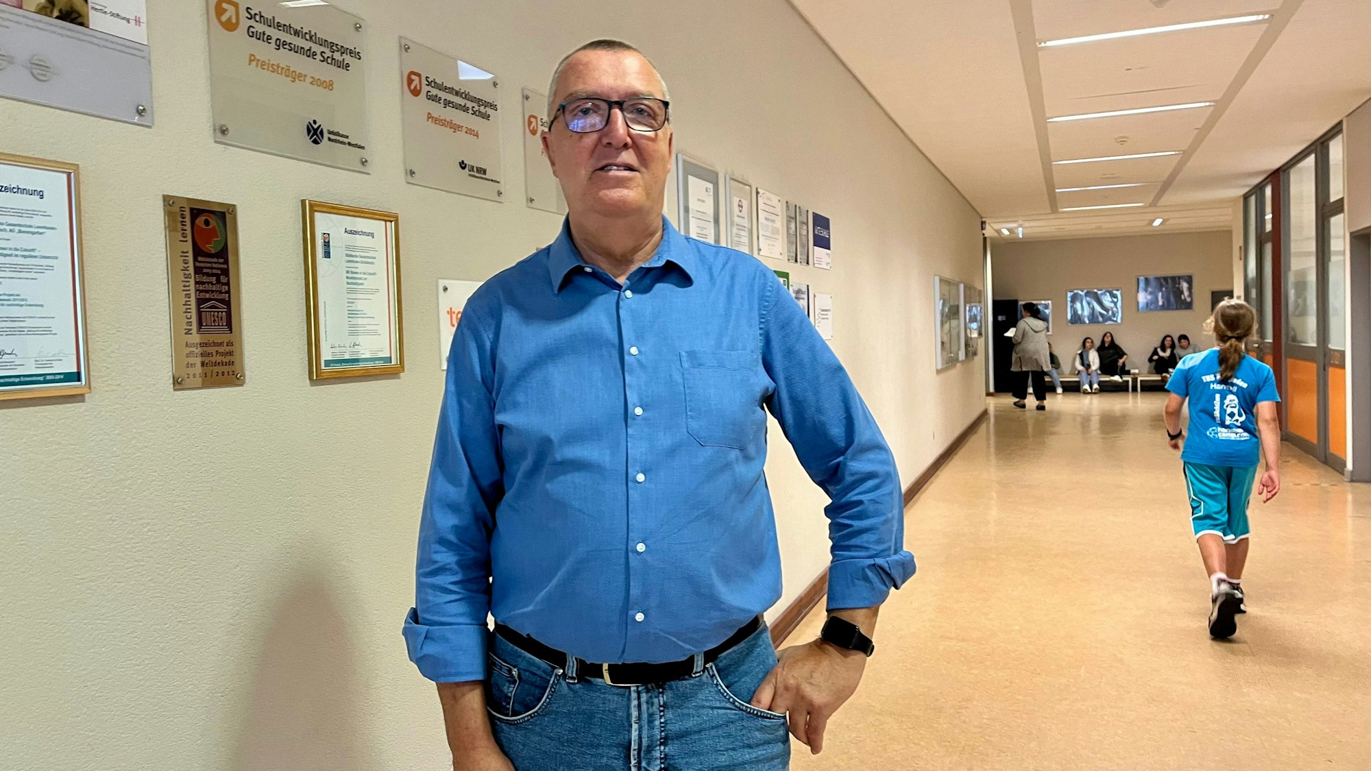 Schulleiter in Schule