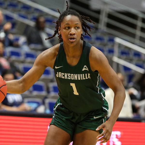 Jacksonville Dolphins forward Trudy Walker (1) during an NCAA College League USA women s basketball game against the North Florida Ospreys in Jacksonville, Fla., Tuesday, Jan. 22, 2019. (Gary Lloyd McCullough/Cal Media) Sports - January 22, 2019 - ZUMAc04_ 20190122_zaf_c04_269 Copyright: xGaryxMcculloughx