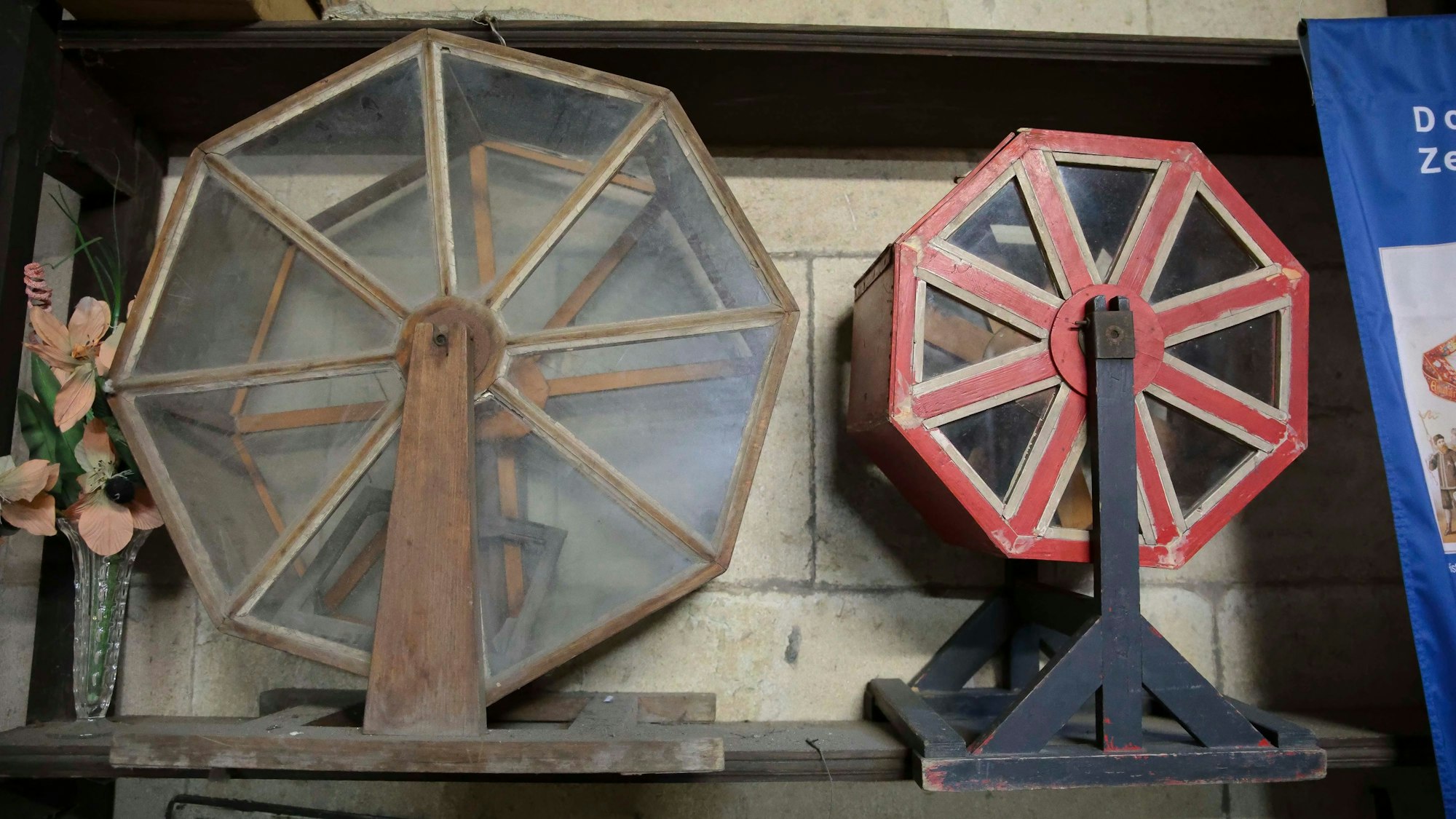 05.07.2024,Köln: Lostrommeln der Dombaulotterie.Das geheime Museum im Dom in der dombauhütte.Foto:Dirk Borm