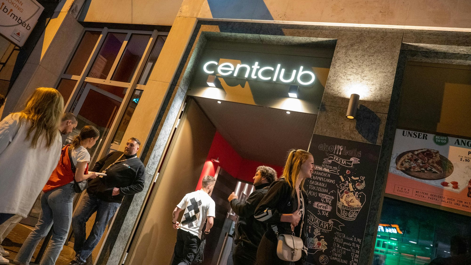 Eingangsbereich des Centclubs