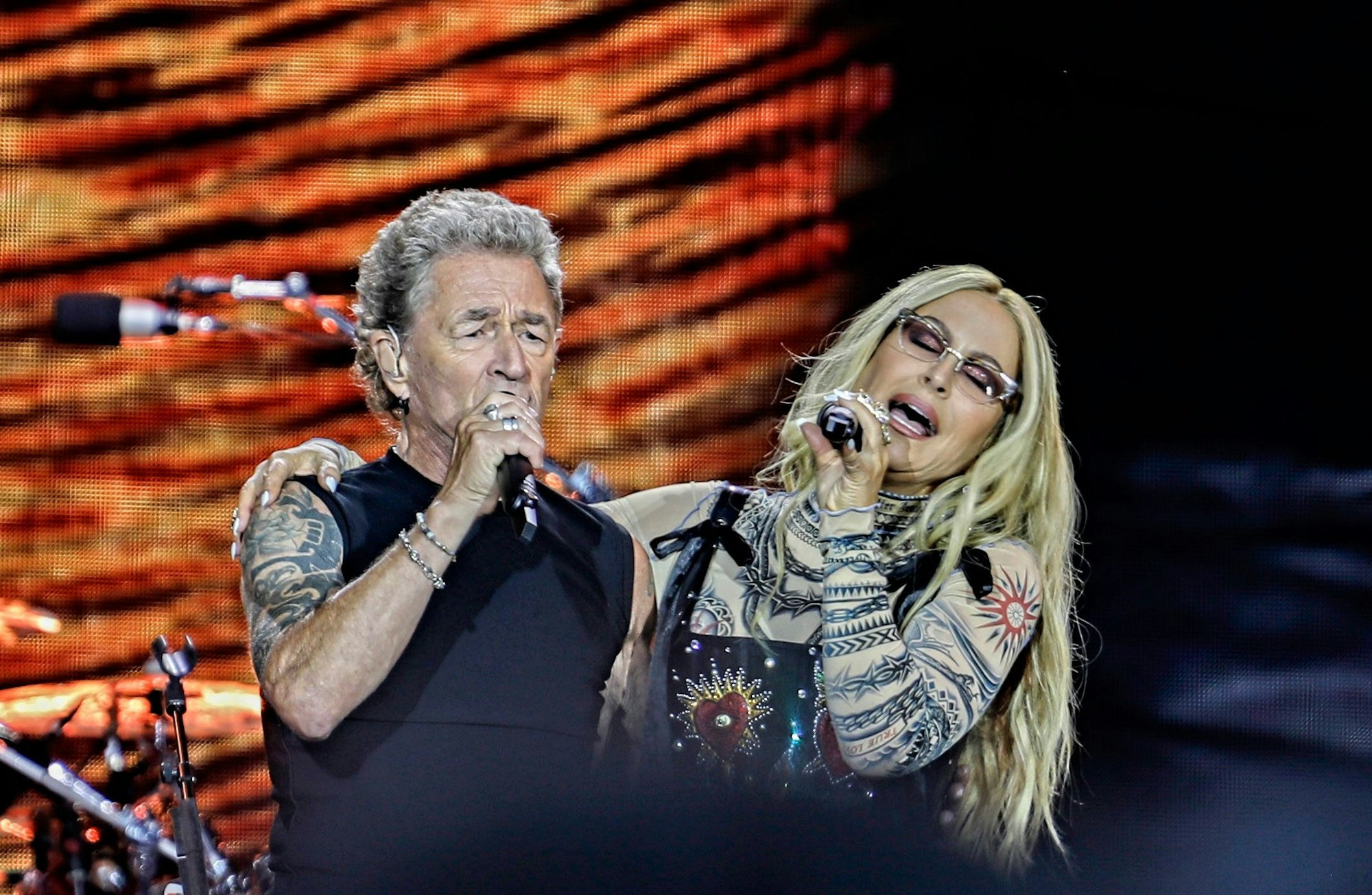Peter Maffay mit Anastacia.