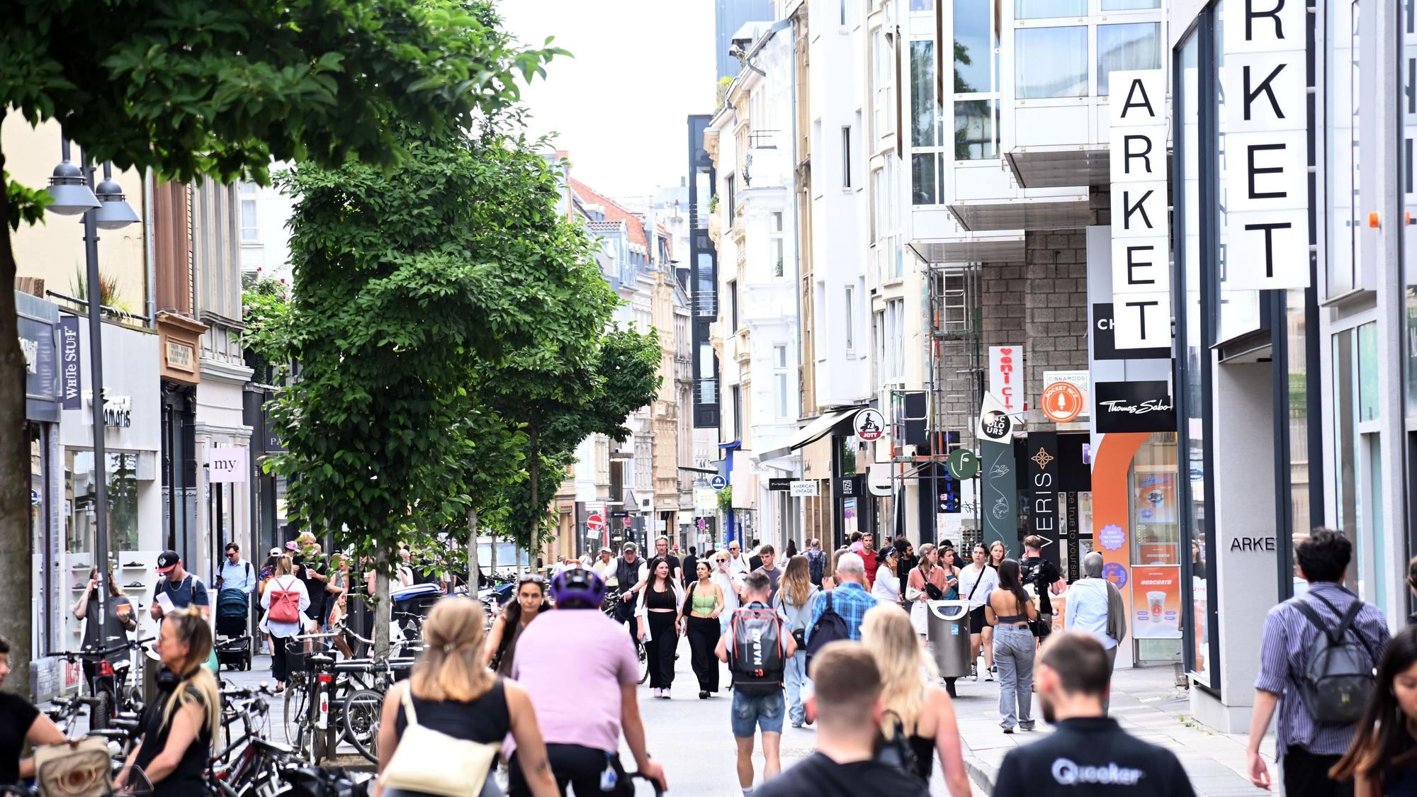 Die Ehrenstraße gilt als eine der stabilsten Lagen in Köln.