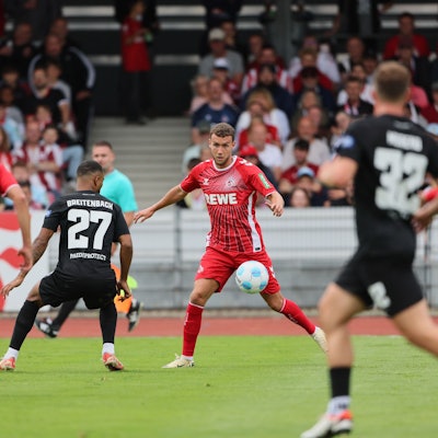 Luca Waldschmidt spielte am Samstag auf der zentralen Offensivposition.