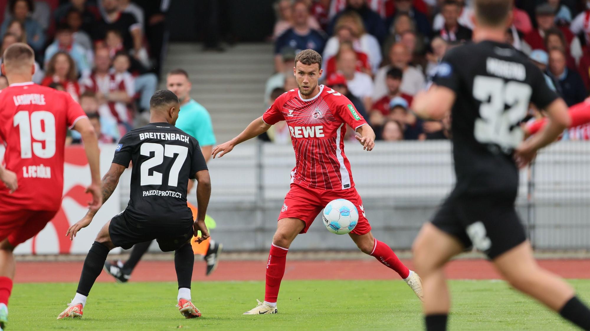 Luca Waldschmidt spielte am Samstag auf der zentralen Offensivposition.