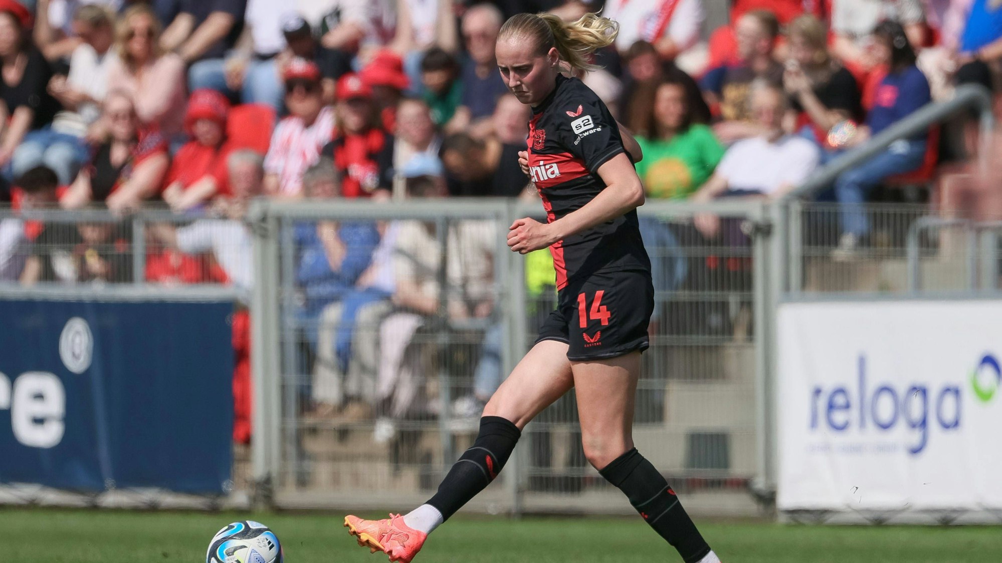 Eine der Torschützinnen im Test gegen Gladbach: Emilie Bragstad