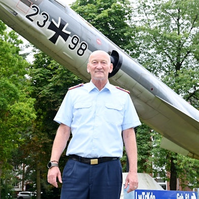 Generalmajor Richard Frevel ist Standortältester der Bundeswehr in Köln.