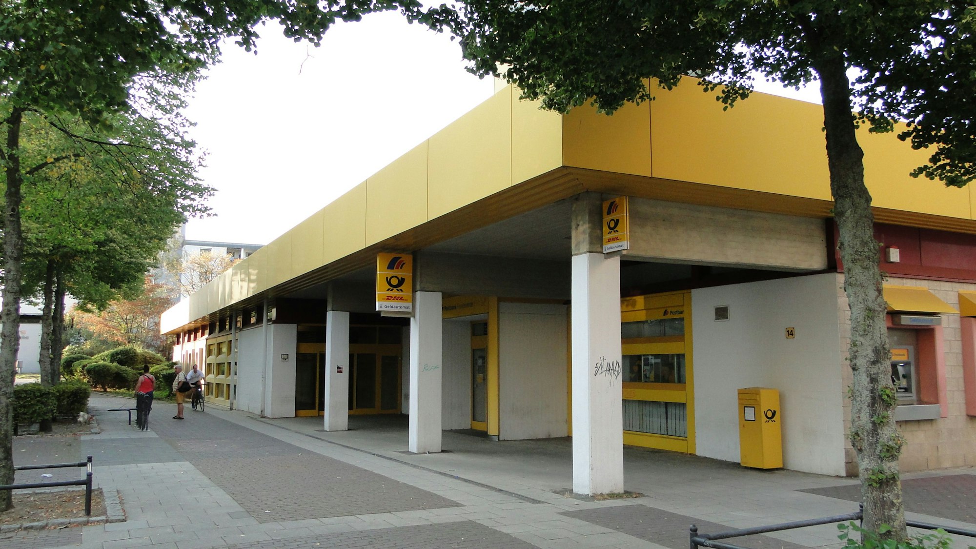 Die alte Postfiliale in der Lyoner Passage steht leer.