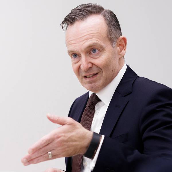 Verkehrsminister Volker Wissing (FDP) im DPA-Newsroom Archivbild)