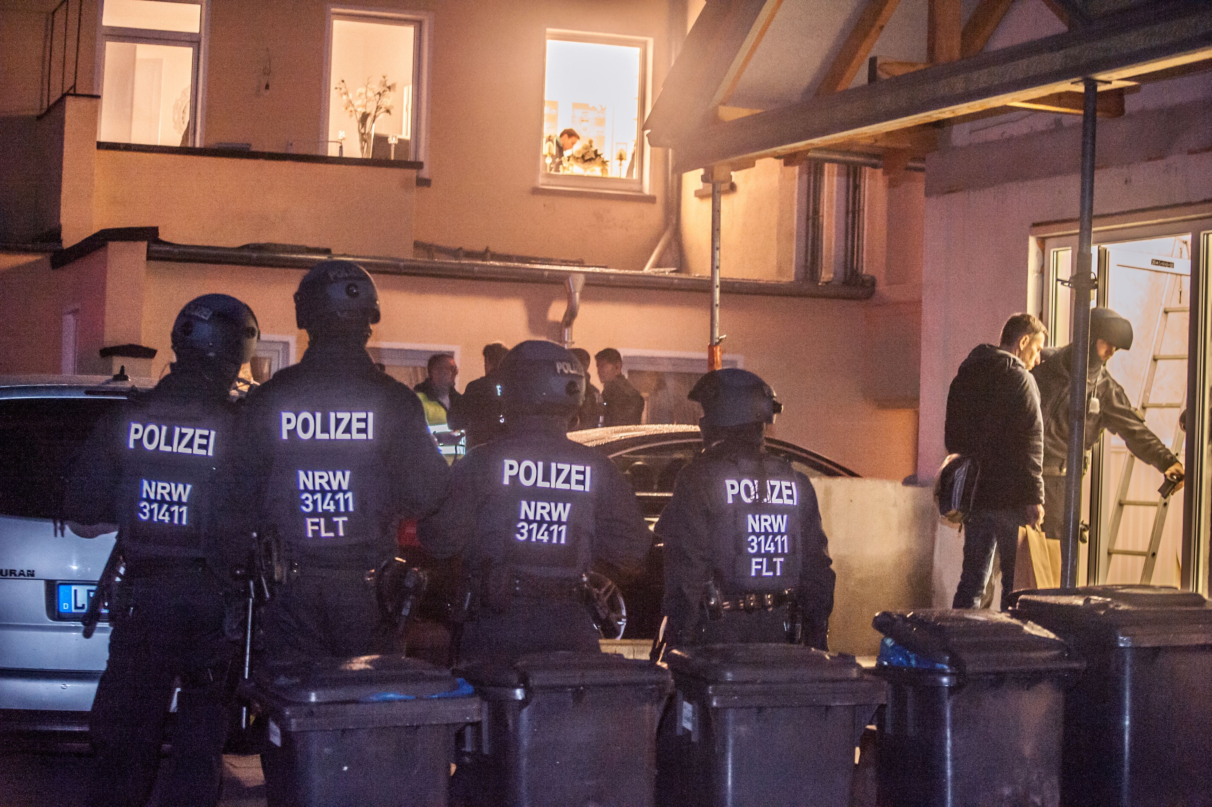 Razzia kaiserstraße bei der stadtbekannten Großfamilie Goman Foto: Ralf Krieger