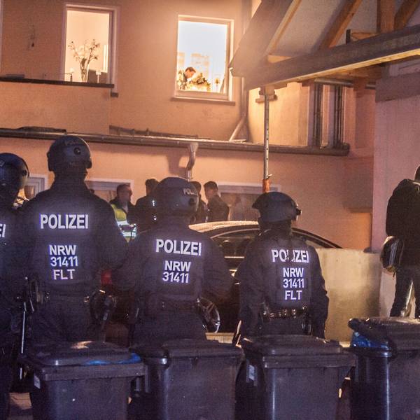 Razzia kaiserstraße bei der stadtbekannten Großfamilie Goman Foto: Ralf Krieger