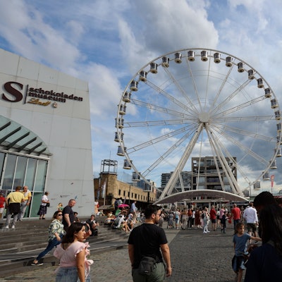 Konzertreihe „Hafensound“ bei „Sommer Köln“ im Jahr 2022.