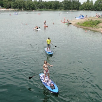 Für die Bewohner Chorweilers liegt der Fühlinger See direkt um die Ecke.