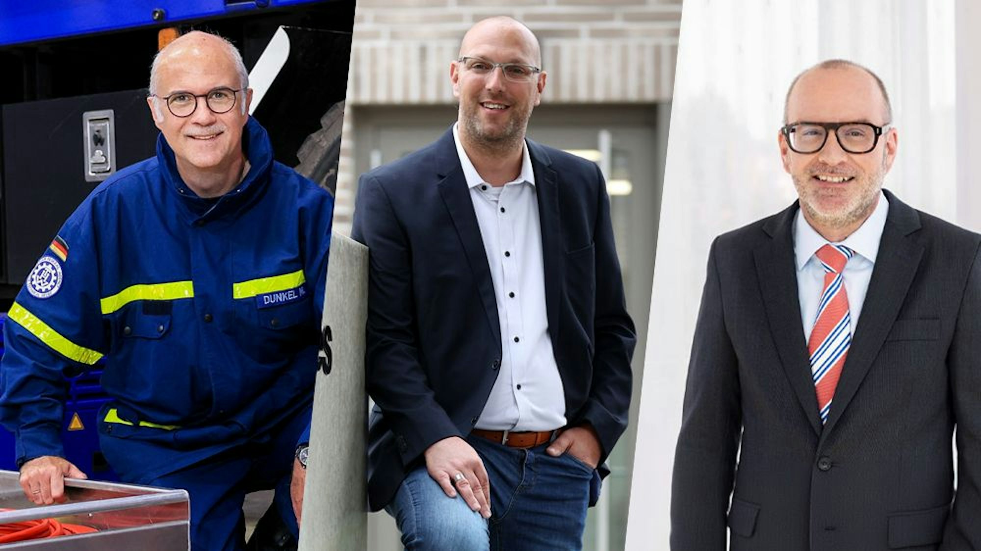 Manfred Dunkel, Marcel Pertsemlis und Gerlach Schreiber