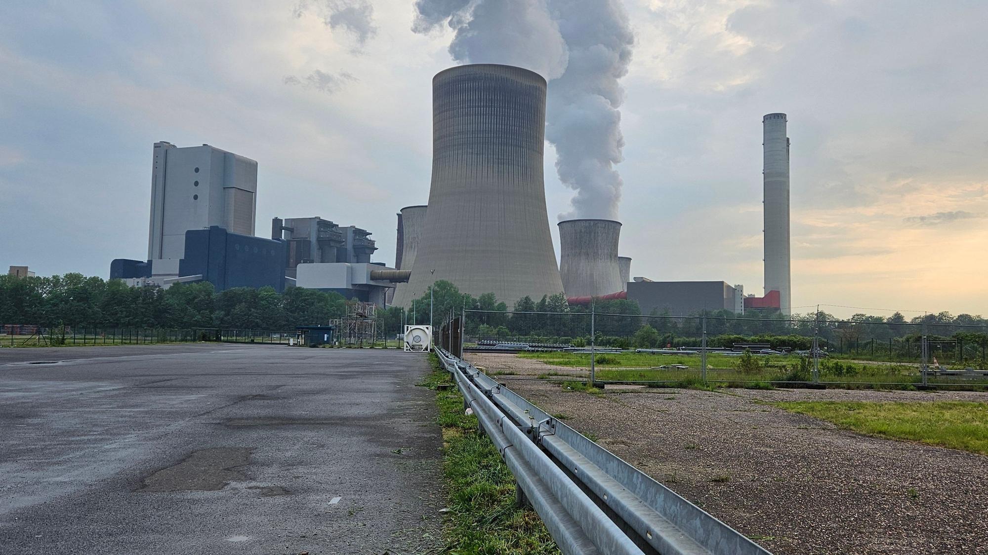 Das Kraftwerk Niederaußem.