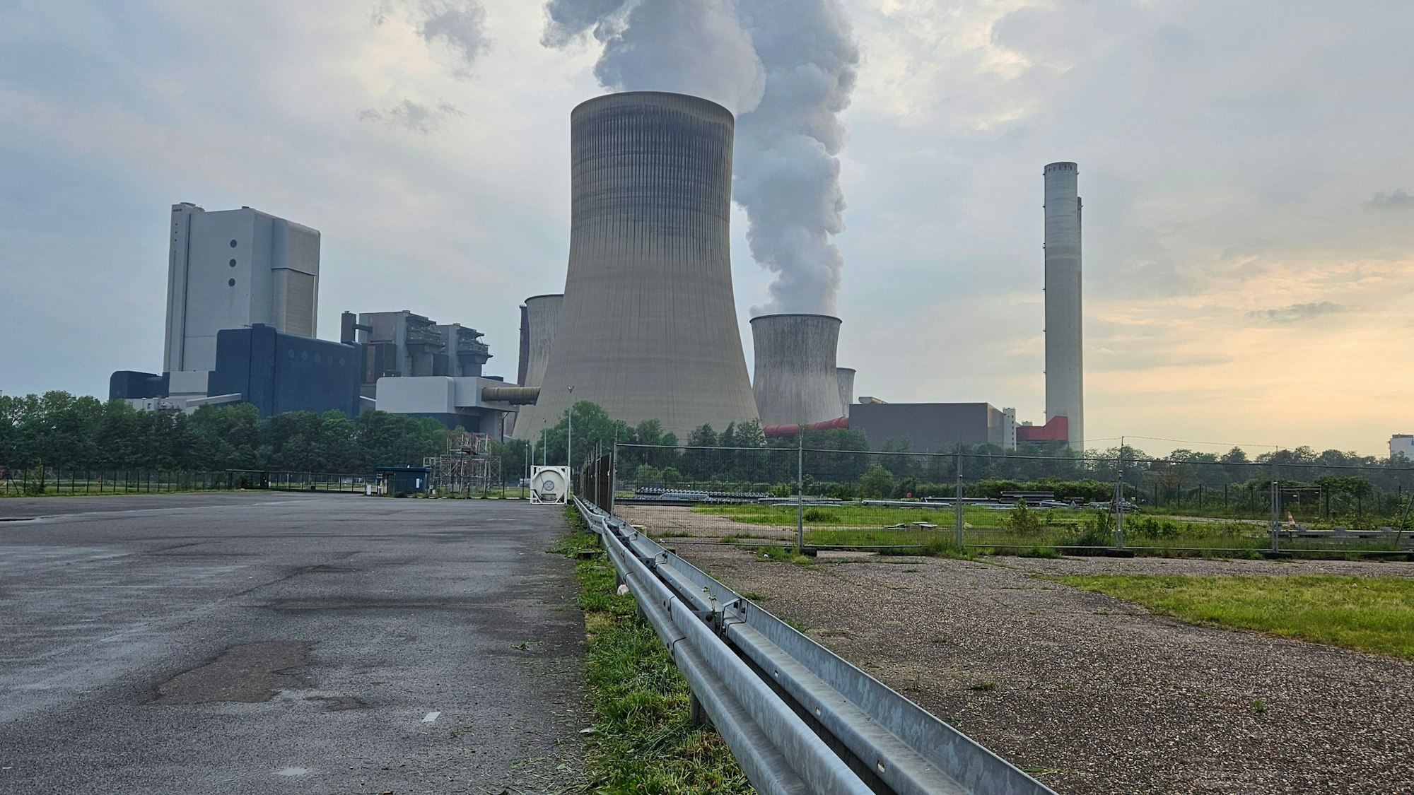 Das Kraftwerk Niederaußem.