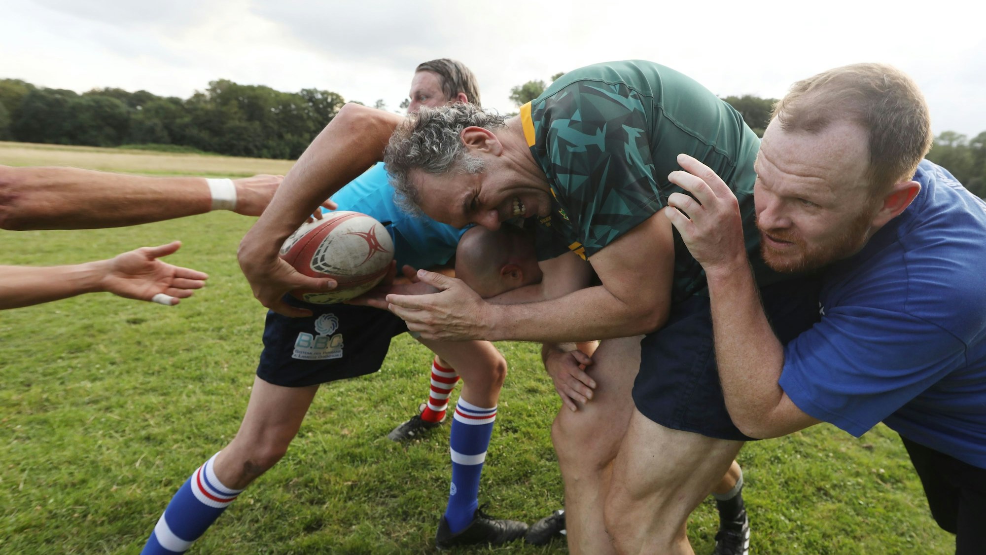 04.07.2024, Köln: Rugby beim Rugby Sport Verein Köln e. V. Foto: Arton Krasniqi