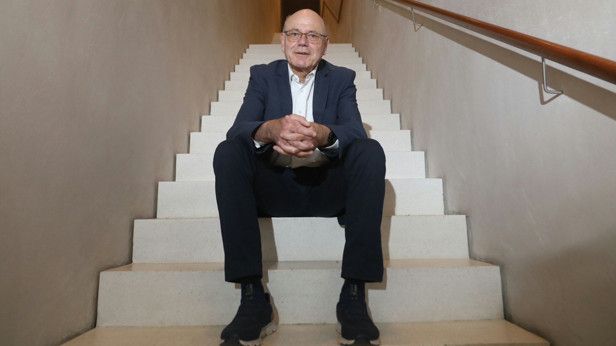 Hans-Joachim Höhn in Kolumba, dem Kunstmuseum des Erzbistums Köln