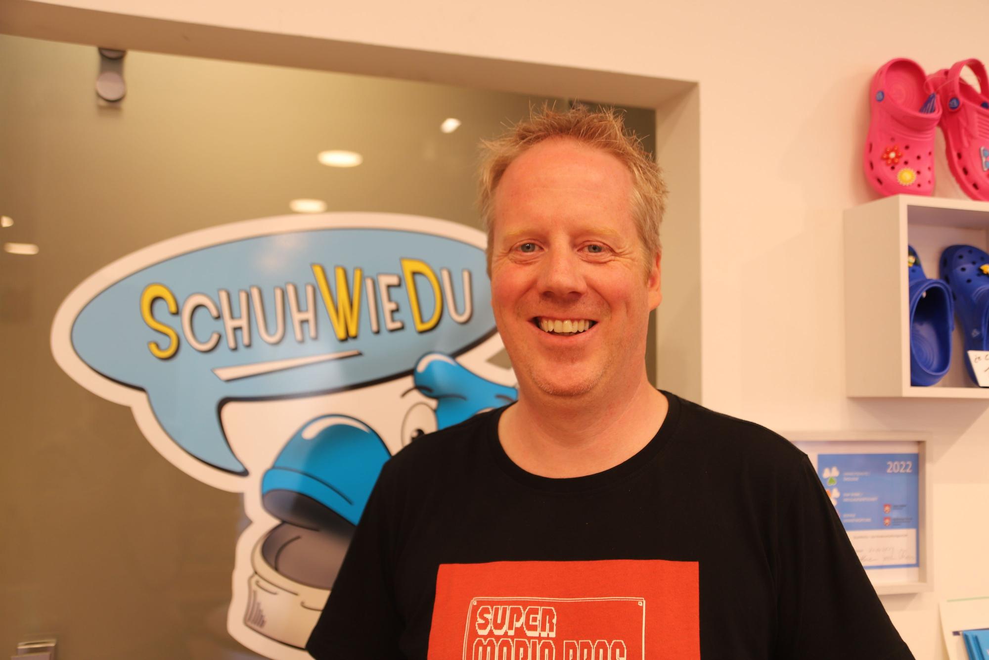Henning Borgmann ist der Vorsitzende der Werbegemeinschaft.