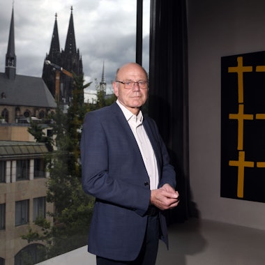 Hans-Joachim Höhn in Kolumba, dem Kunstmuseum des Erzbistums Köln