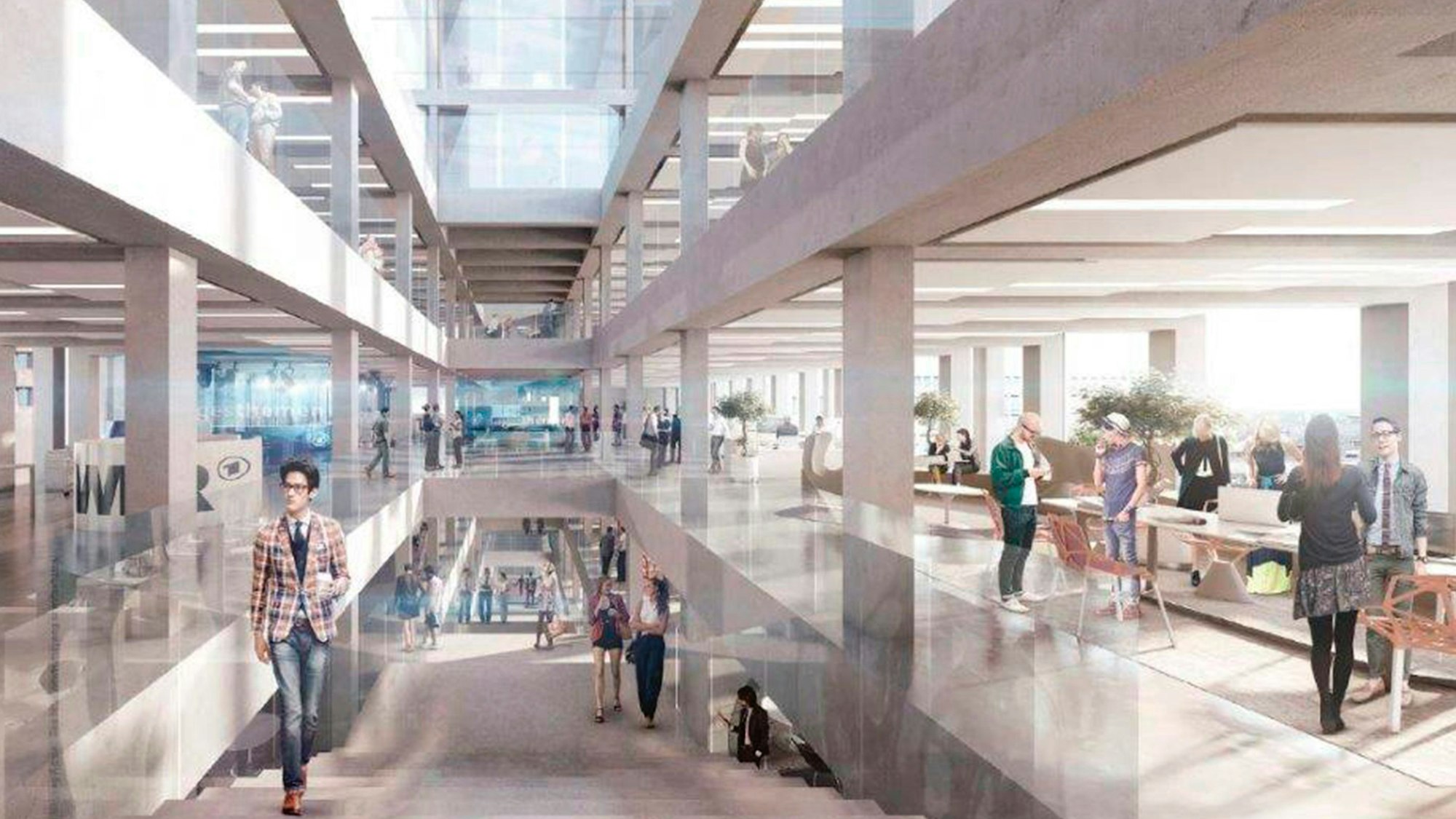 Visualisierung des WDR-Filmhauses