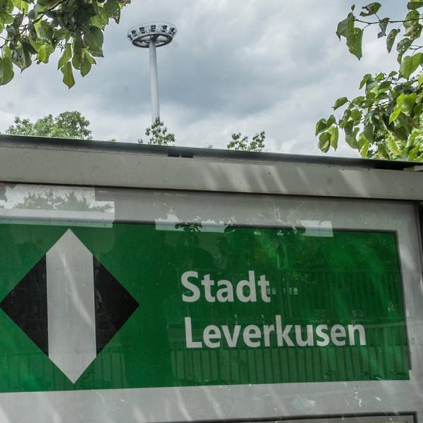 Das satte Grün im grafischen Leverkusener Erscheinungsbild will die Verwaltung austauschen.