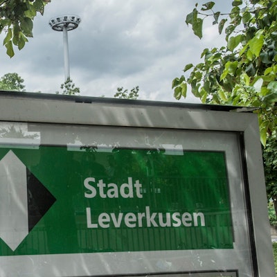 Das satte Grün im grafischen Leverkusener Erscheinungsbild will die Verwaltung austauschen.