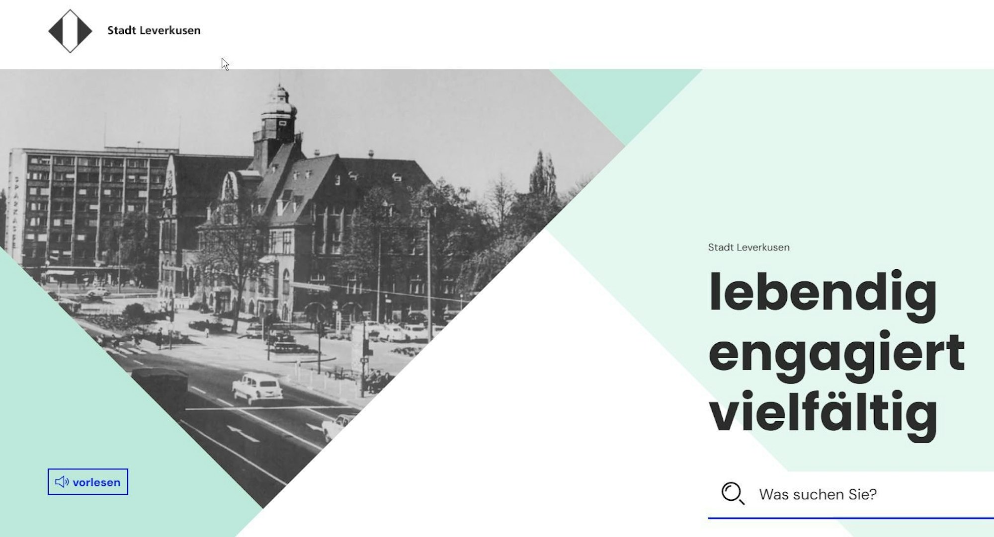 Die neue Leverkusenere Homepage