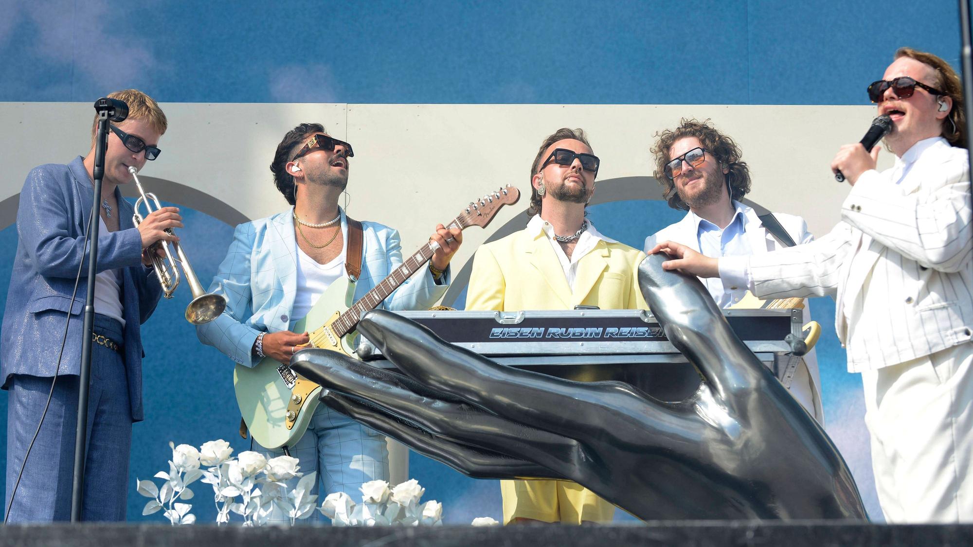 Roy Bianco & Die Abbrunzati Boys live auf dem 26. Hurricane Festival 2024 am Eichenring.