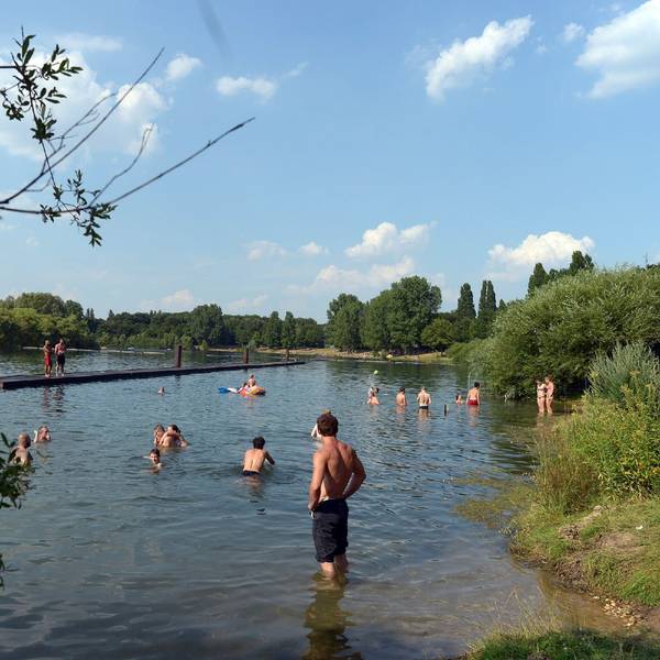 Der Fühlinger See in Köln.