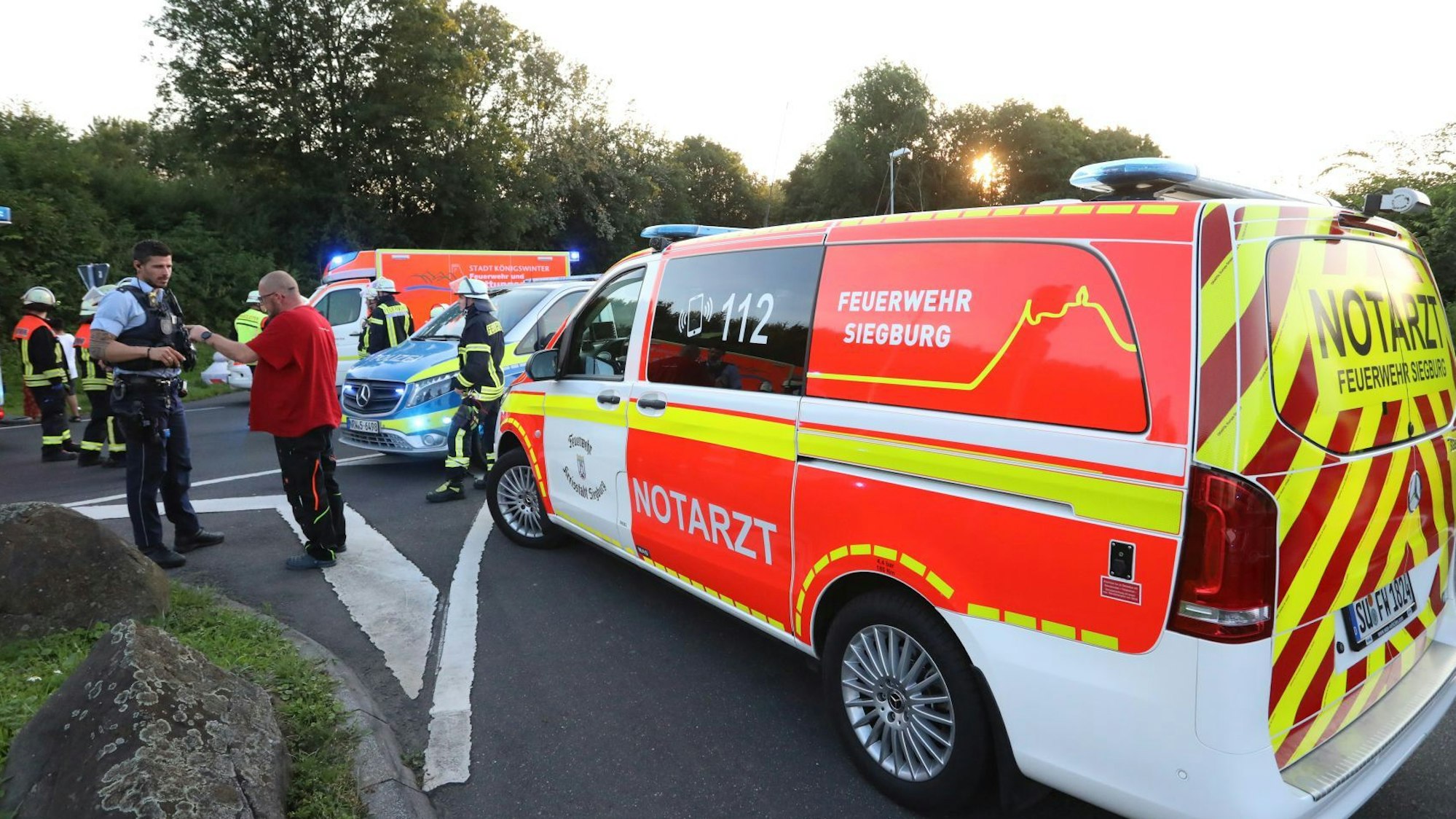 Überfall auf Parkplatz Logebachtal an der A 3 bei Bad Honnef