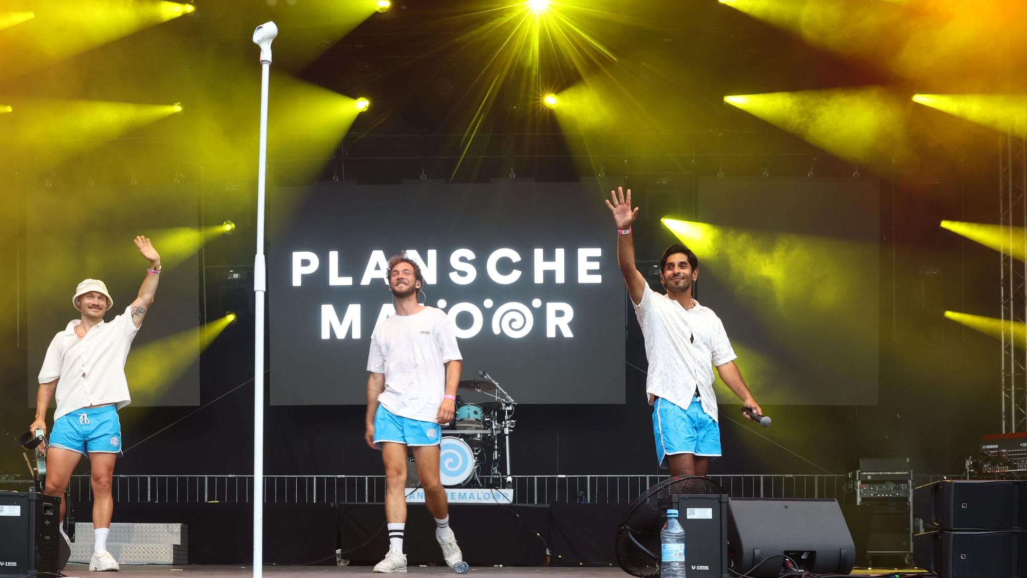 Die Kölner Band Planschemalöör spielt ihr erstes eigenes Open-Air-Konzert.