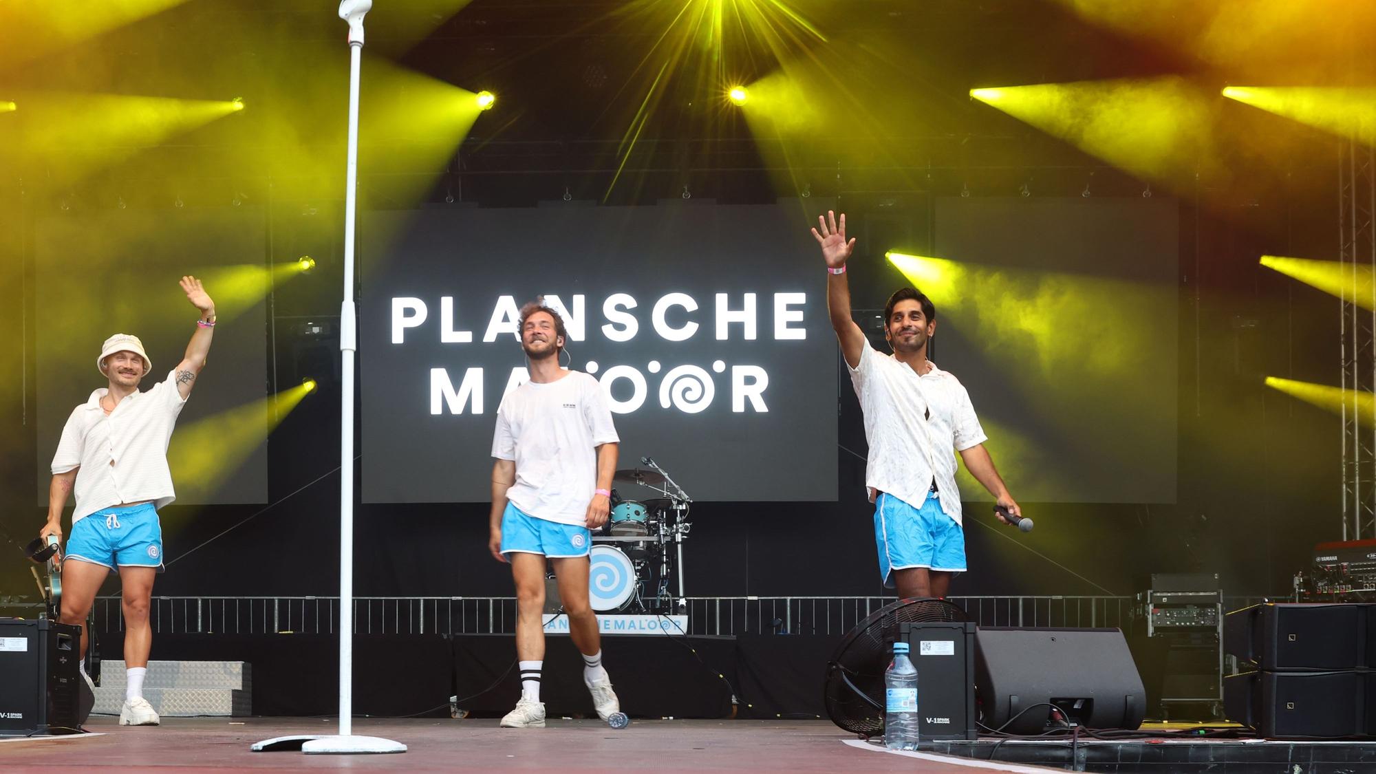 Die Band Planschemalöör bei einem Auftritt. (Archivbild)