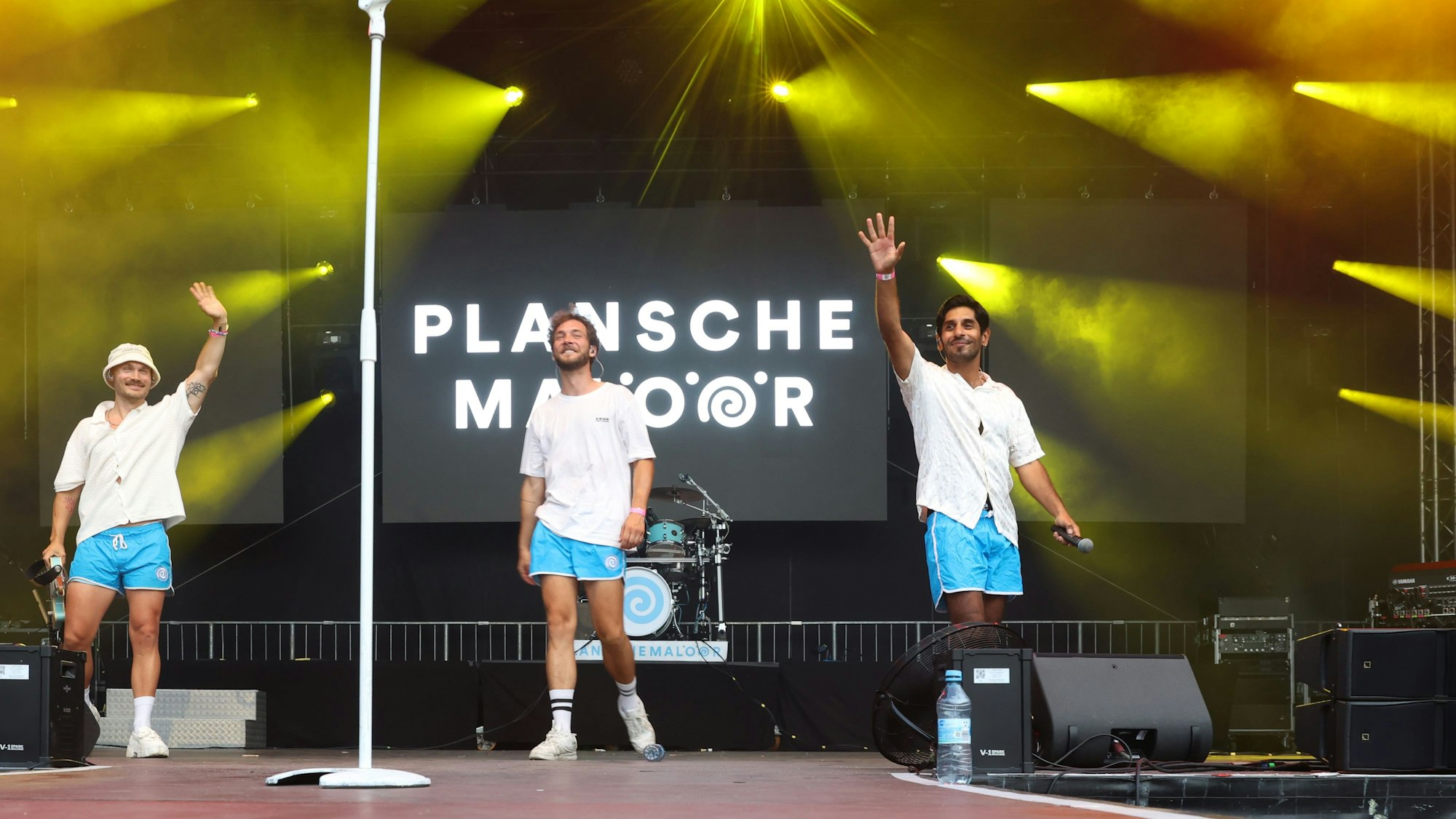 Die Kölner Band Planschemalöör auf der Bühne