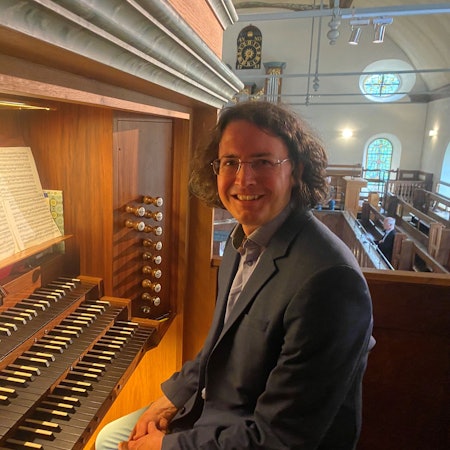 Der Düsseldorfer Organist Wolfgang Abendroth
