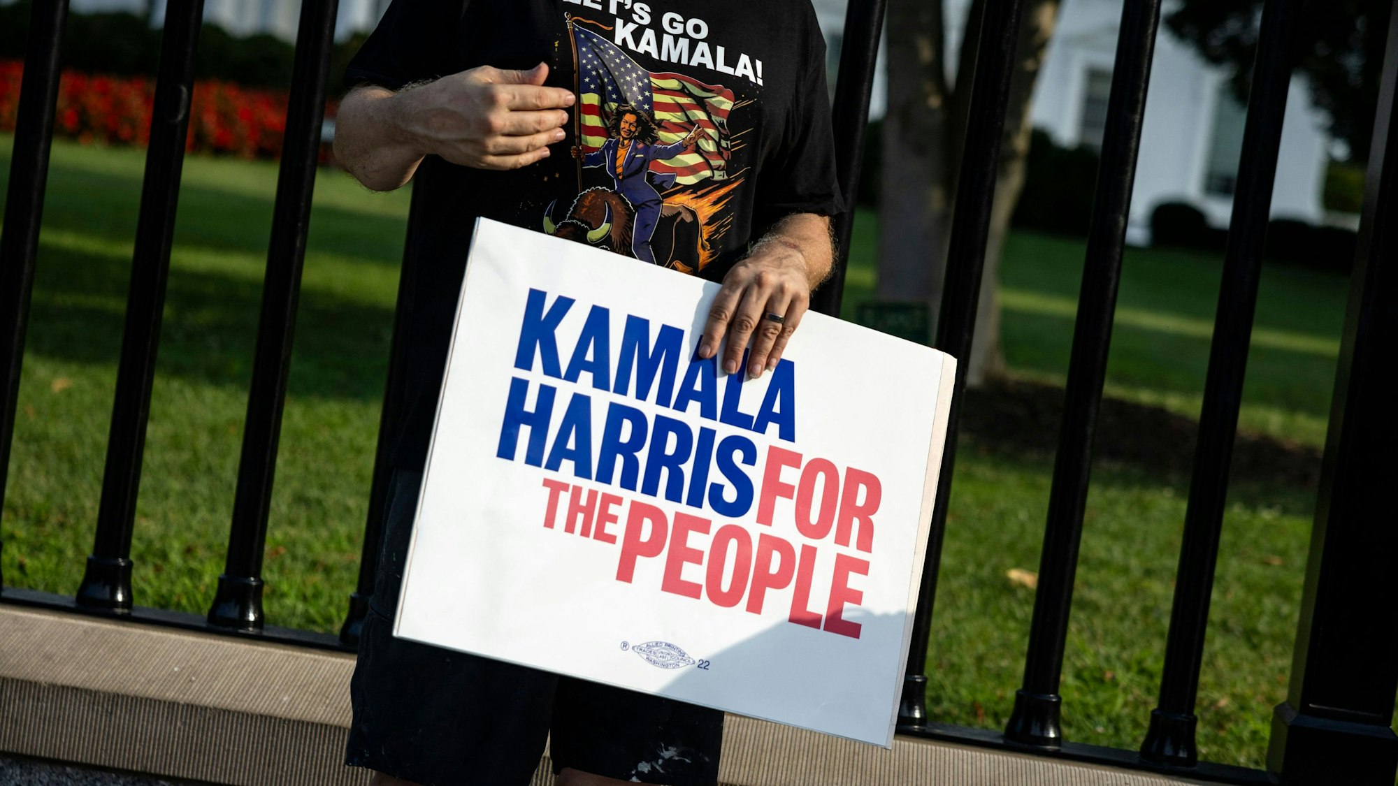 Viele Demokraten begrüßen den Rückzug von Joe Biden. Nun scheint Kamala Harris die Unterstützung zu erhalten.