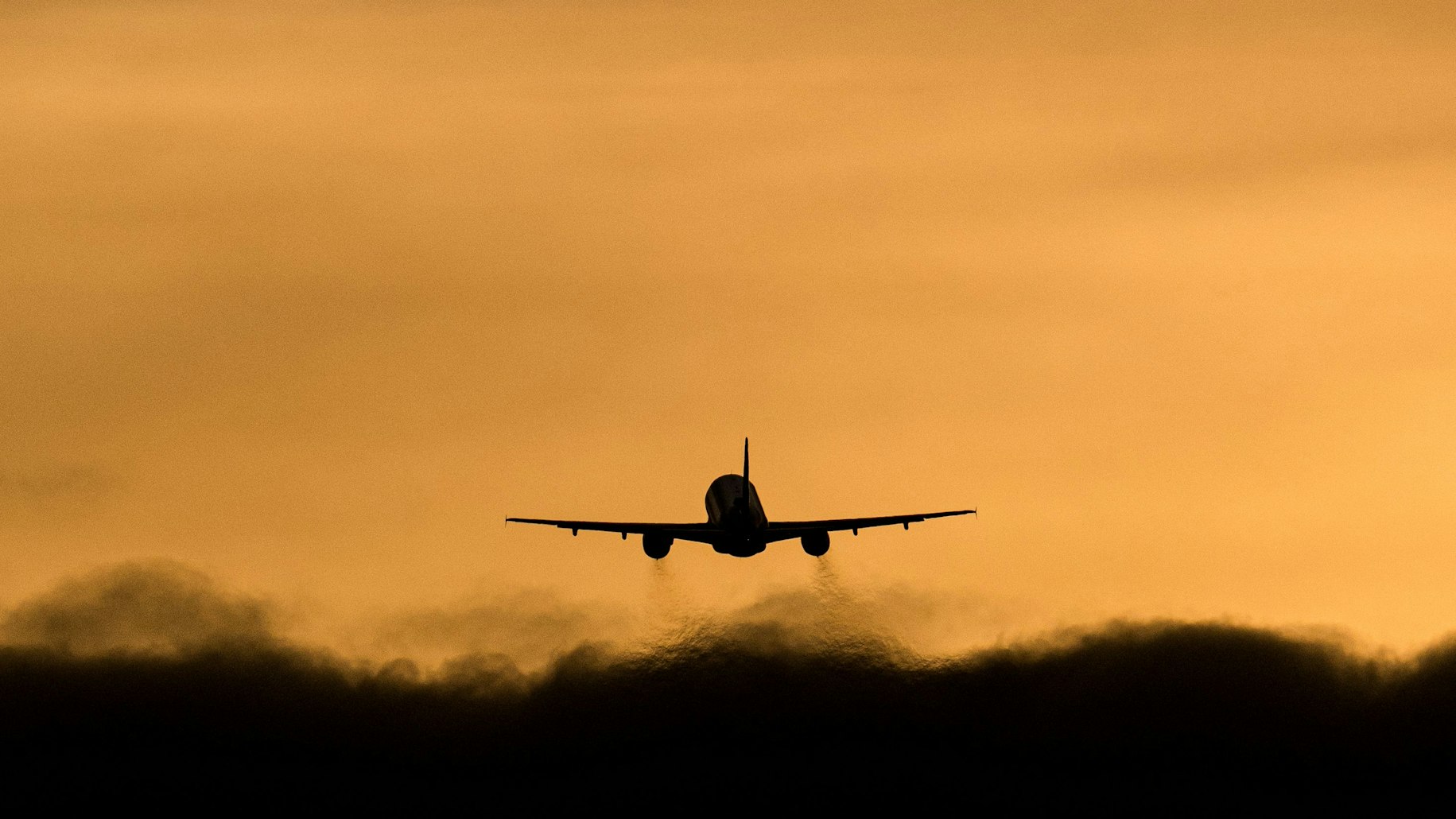 Ein Airbus startet (Symbolbild)