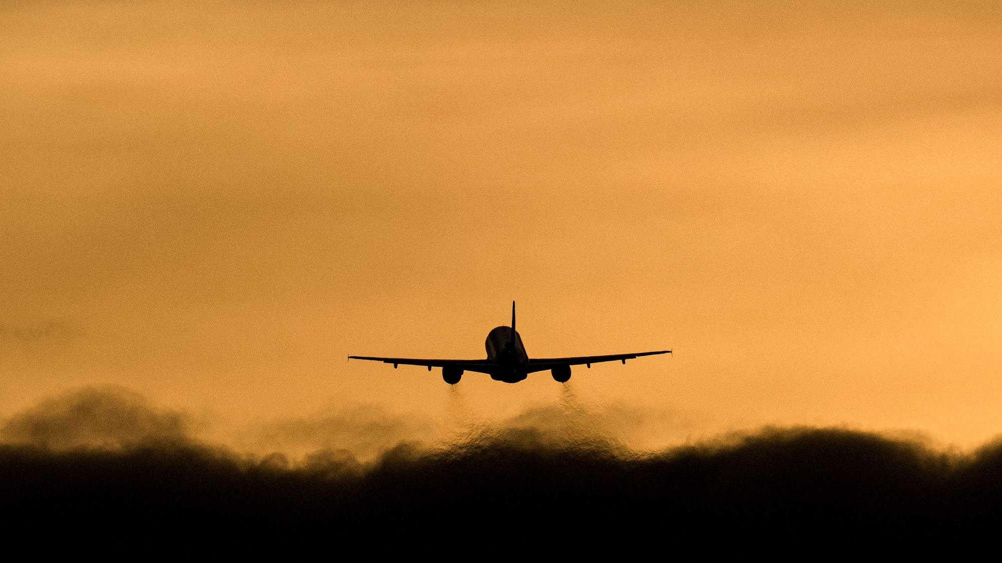 Ein Airbus startet (Symbolbild)