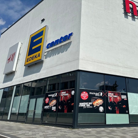 Der Mangal-Döner von Podolski im Huma wird Anfang Oktober eröffnet.